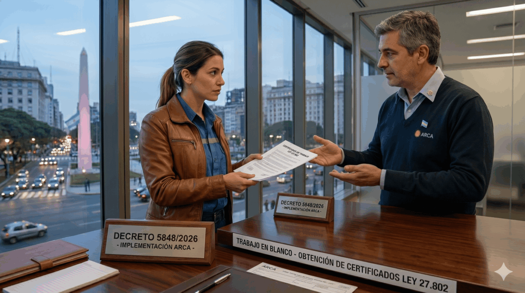 Certificados de trabajo: Arca reglamenta el artículo 80 LCT