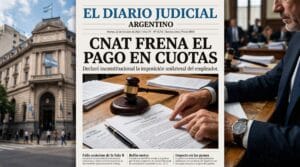 La CNAT declaró inconstitucional el pago unilateral en cuotas de sentencias laborales